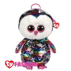 Ty Fashion (Malaysia Official) Sequins Backpack Owen The Multicolor Owl Accessories Bags