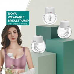 (New) Lacte NOVA Wearable Rechargeable Breast Pump (1 year Warranty)