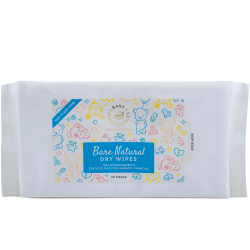 Bare Nuhcessities Natural Dry Wipes (80pcs)