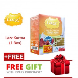 Lazz Susu Kambing Asli/Kurma/Choco 550g with Free Gift