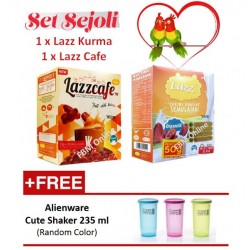 Lazz Susu Kambing Set Sejoli with Free Shaker