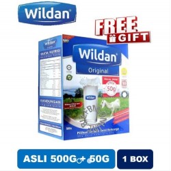 Wildan Goat's Milk Asli (Original) 550g /Coklat 500g (with Free Gift)