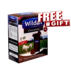 Wildan Goat's Milk (Chocolate) 500g - Free Gift