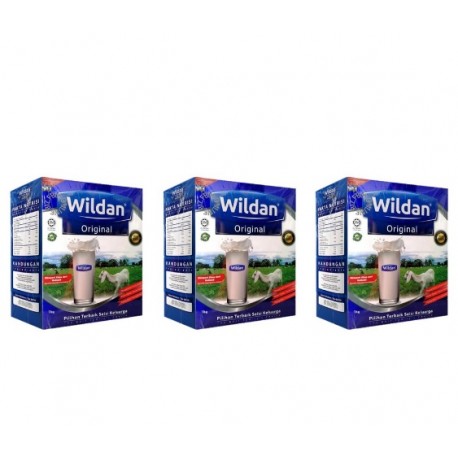 Wildan Goat's Milk (Chocolate) 1kg - 3 Boxes with (Free Gift) 