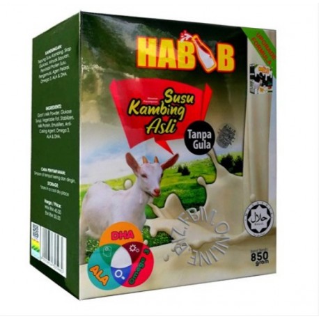 Habib Susu Kambing Extra Coklat - 5 boxes (with Free Gift)