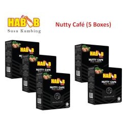 Habib Susu Kambing Extra Nutty Cafe x 5 (25sachets)