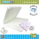 Bumble Bee Foldable Mattress with Bamboo Fabric Cover (28x41x2 inch) + Cotton Sheet