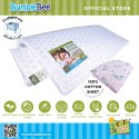Bumble Bee Latex Playpen Mattress 28x41x1" with Fitted Playpen Sheet 