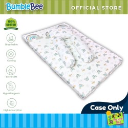 Bumble Bee Travel Mattress Set Cover (Knit Fabric)