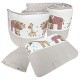 Bumble Bee Baby Bedding Set - 4pc Crib Set (Knit Fabric)_231087