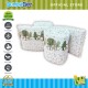 Bumble Bee 2pc Cot Bumper (Knit Fabric)_232101