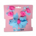 Bumble Bee Hair Clips Set (Blue) (XLA0032)