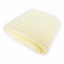 Bumble Bee Thermal Blankets with Satin Border-Yellow