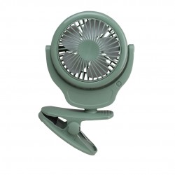 Stroller Mini Rechargeable Fan MZL22 Green