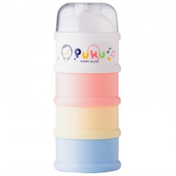 Puku 4 Layers Milk Powder Dispenser Formula Baby Infant Container Portable Box Case 100ml 