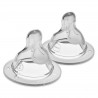 MAM Silk Teat Nipples - Size 2 Medium 2 months - 2 pcs