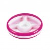 OXO TOT Divided Plate With Removable Ring - Pink