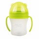 BabyBaby2U GREEN 260ml (L) Full Silicone w/ Temperature Sensor Feeding Bottle