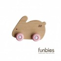 Funbies Wood Wheelie Animal (Rabbit)