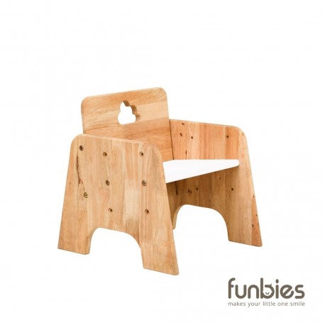 Funbies Cloud 9 Wooden Stool Chair