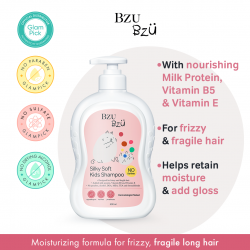 Bzu Bzu Silky Soft Kids Shampoo 600ml