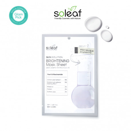 Soleaf Skin Solution Brightening Mask Sheet 25g