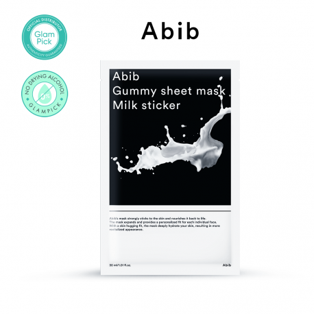Abib Gummy Sheet Mask Milk Sticker 30ml