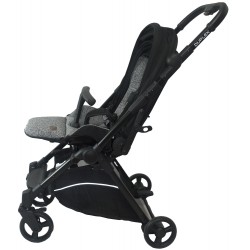 Royal Kiddy London Duplex Compact Double Facing Stroller Grey with FREE Travelling Bag, Mosquito Net and Rain Cover