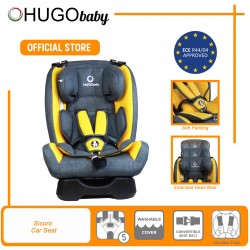 Hugo Baby Sicuro Reclining Car Seat Group 0 to 3 (Yellow)