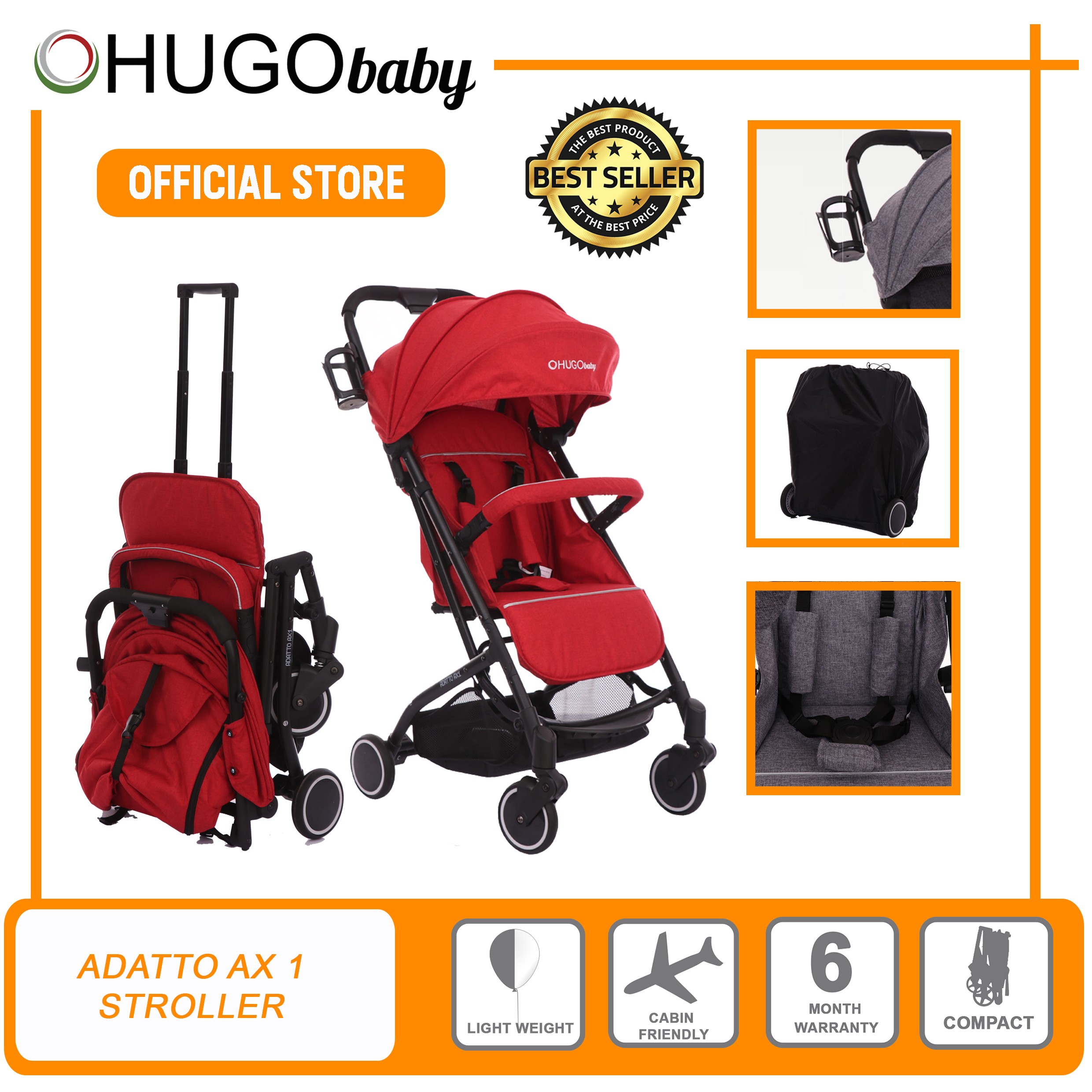 Stroller cheap baby hugo