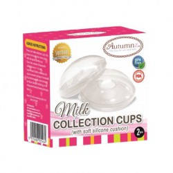 Autumnz Milk Collection Cups with Soft Silicone Cushion (2pcs)