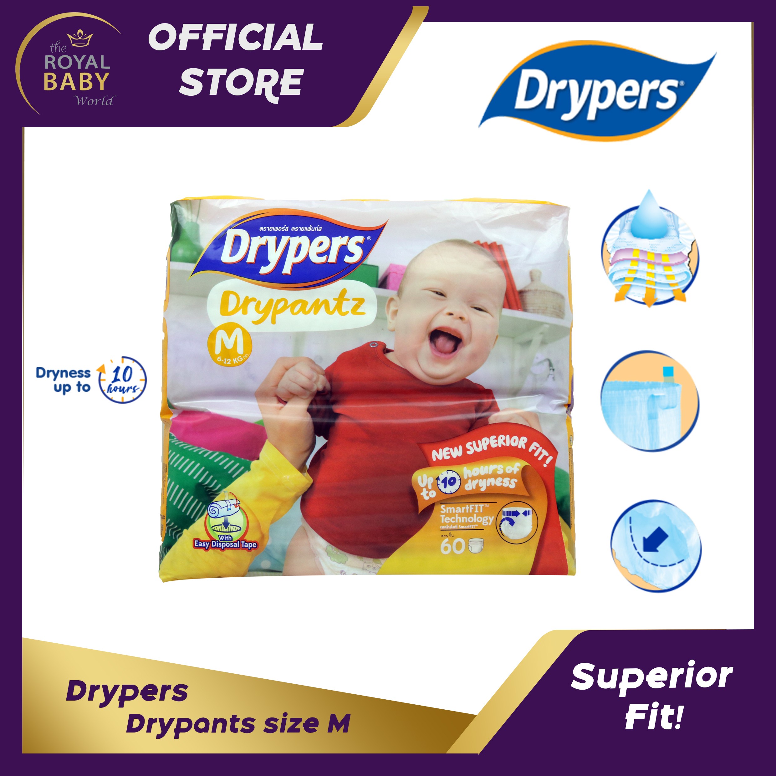 drypers diapers