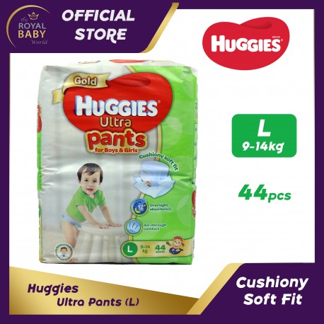 Huggies Ultra Disposable Pants (L) 9-14kg (44pcs)