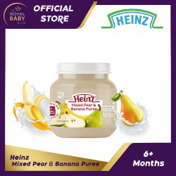 Heinz Mixed Pear & Banana Puree 6m+ (110g)