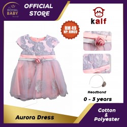 Aurora Dress Baby Dress (Fit from newborn up to 3 years old)