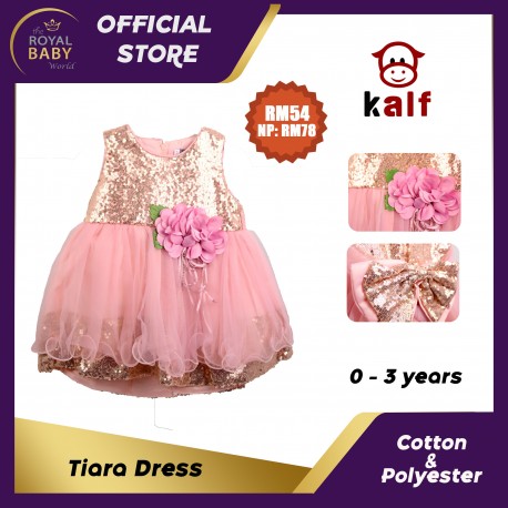 Tiara Baby Girl Dress (Fit from 6 months up to 3 years old)