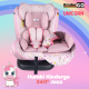 [HUMBI KINDERGO] 360 JAZZ CONVERTIBLE CARSEAT CAN USE FROM NEWBORN UP TO 36KG (PINK UNICORN)
