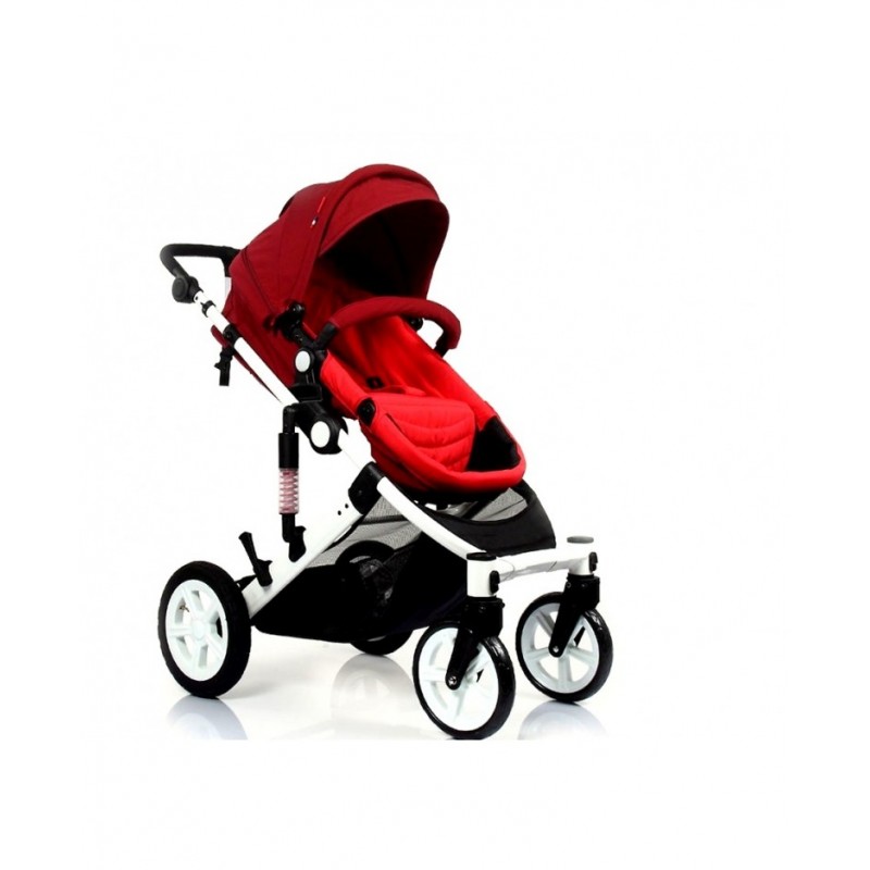 2 In 1 Magestic Princess Kids Dolls Pram Carrycot Stroller Buggy Baby Carrier