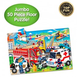TLJI Jumbo Floor Puzzle Emergency Rescue