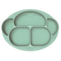 Ange Monkey Food Tray with Cover (Mint)