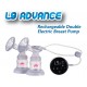 Bubbles L9 Advance Rechargeable Electric Double Breast Pump FREE Chomel Breastpump & Bottle Cleanser (EXCLUSIVE MOTHERHOOD)