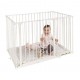 Baby Dan Square Playpen with Mat (White)