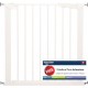 Baby Dan Premier True Pressure Fit Safety Gate White with 2 Extensions (73.5 - 93.3cm)