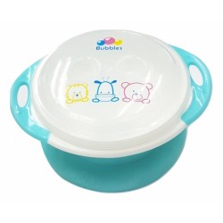 Bubbles Suction Bowl with Lid