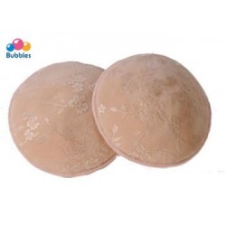 Bubbles Washable Breast Pads- Nude 4pcs 