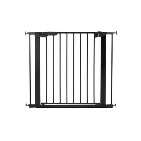 Baby Dan Premier True Pressure Fit Safety Gate Black with 2 Extensions (73.5 - 93.3cm)