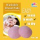 Bubbles Washable Breast Pads- Nude 4pcs 