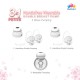 Bubbles 3 in 1 Petite Handsfree Wearable Double Breast Pump