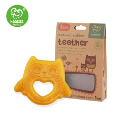 Haakaa Natural Rubber Teether (Smile Shape)