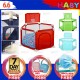 HABY Baby Hexagon Fence Safety Guard Rail Kids Playard Safety Fence with Basketball Loop